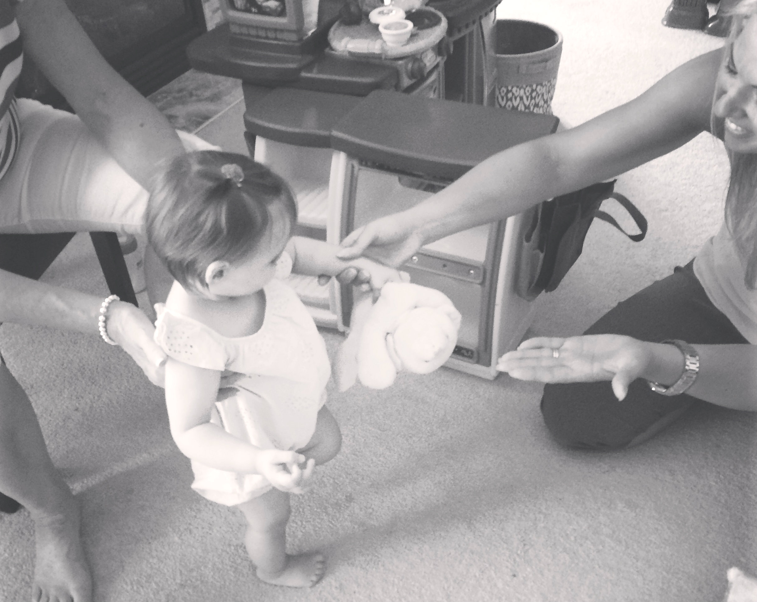 Everly's First Steps
