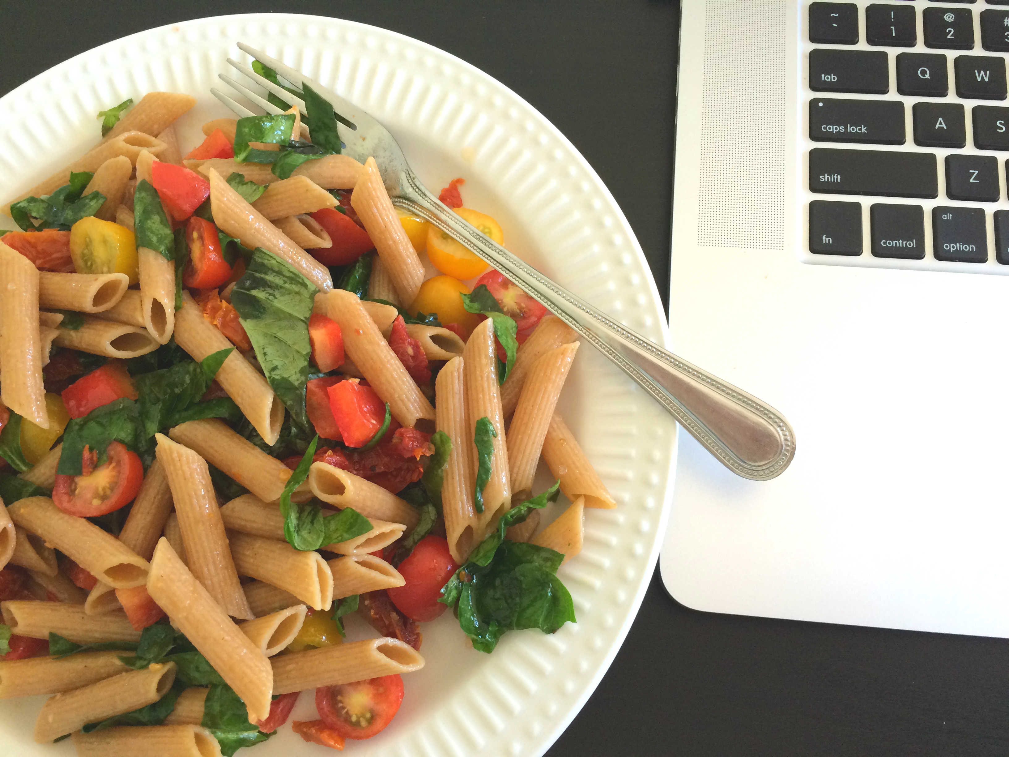 Healthy pasta salad