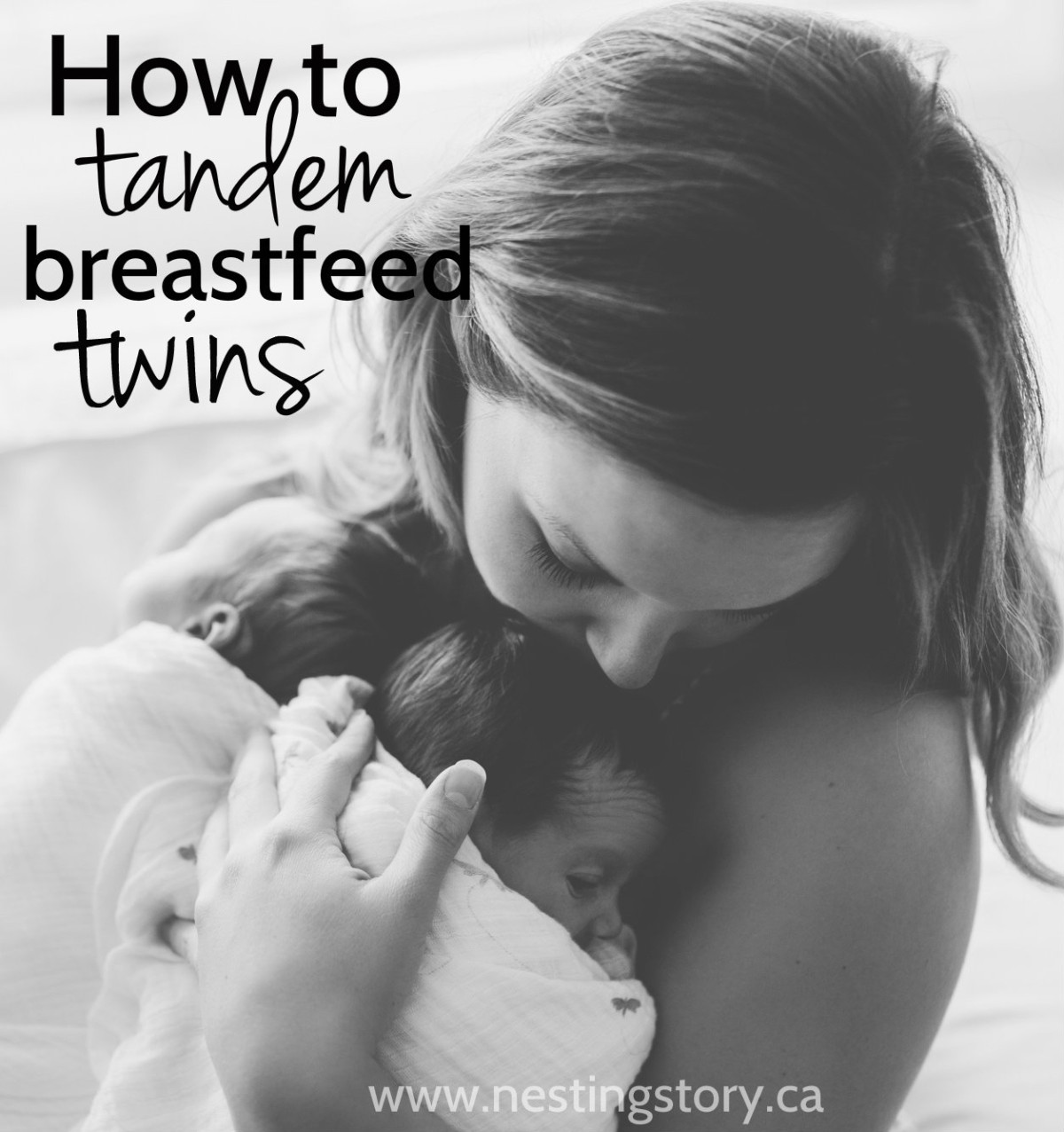 How To Tandem Breastfeed Twins