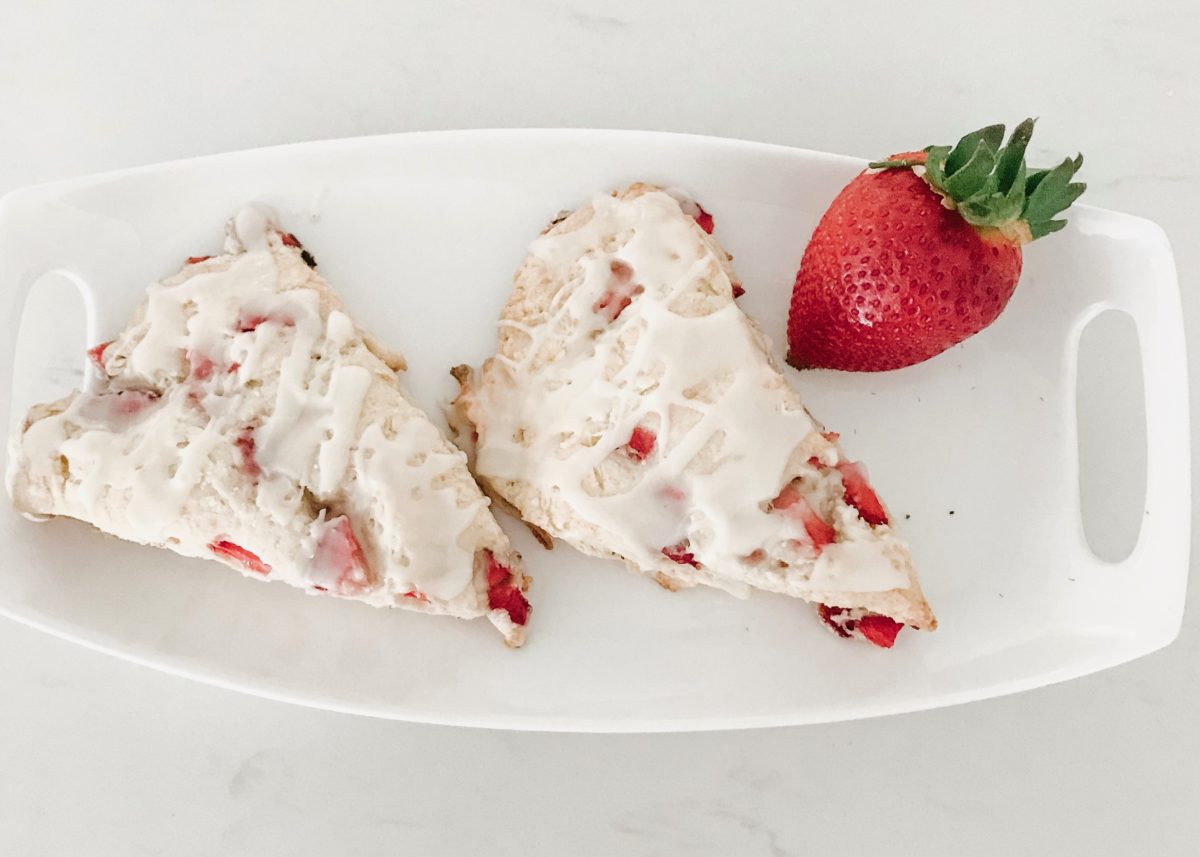 The Best Summer Strawberry and Cream Scones Recipe